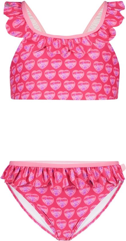 Just Beach J501-5019 Meisjes Bikini-Day Dream Heart-Maat 158-164