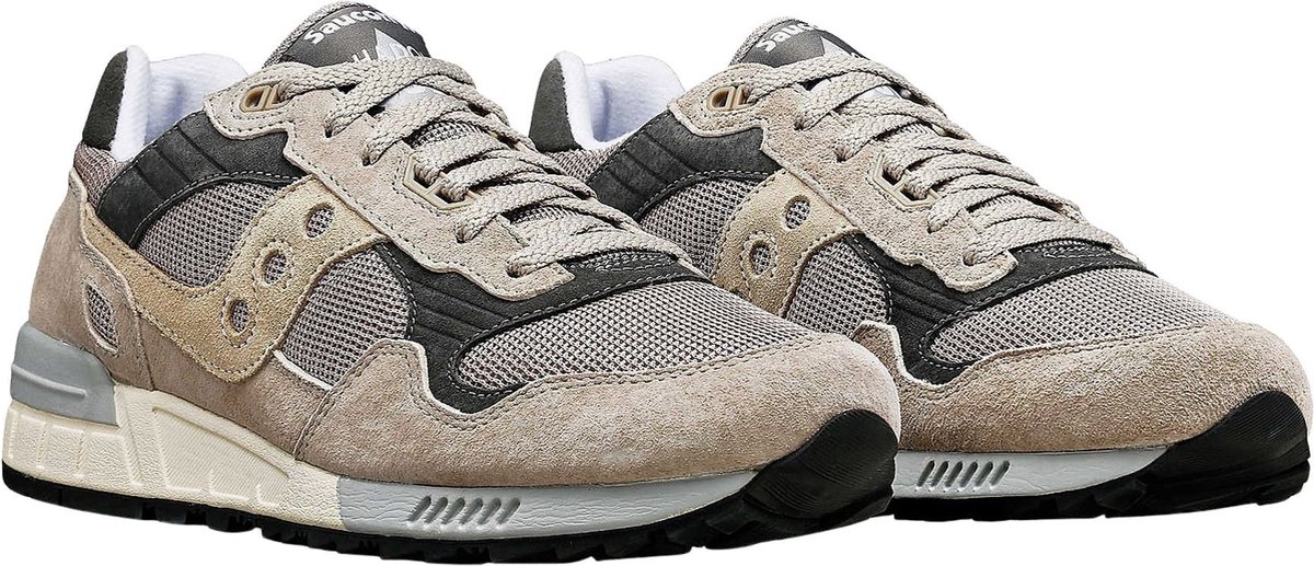 Saucony Shadow 5000 W Sneakers Suède Heren Grijs