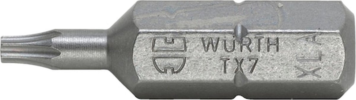 Wurth - Bit TX C 6,3 (1/4) - C 6.3 TX-bit (1/4 inch) x 10 st -