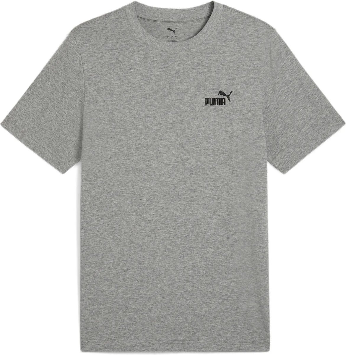 Puma Shirt ESS Small No.1 Logo Tee 682534 Medium Heather Grijs