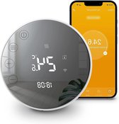 Bol.com WIFI Verwarmingsthermostaat Tuya Slimme Thermostaat Touchscreen - Kamerthermostaat voor Waterverwarming Vloerverwarming ... aanbieding