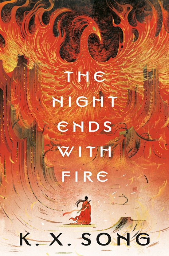 The Dragon Spirit Duology 1 - The Night Ends with Fire - cover