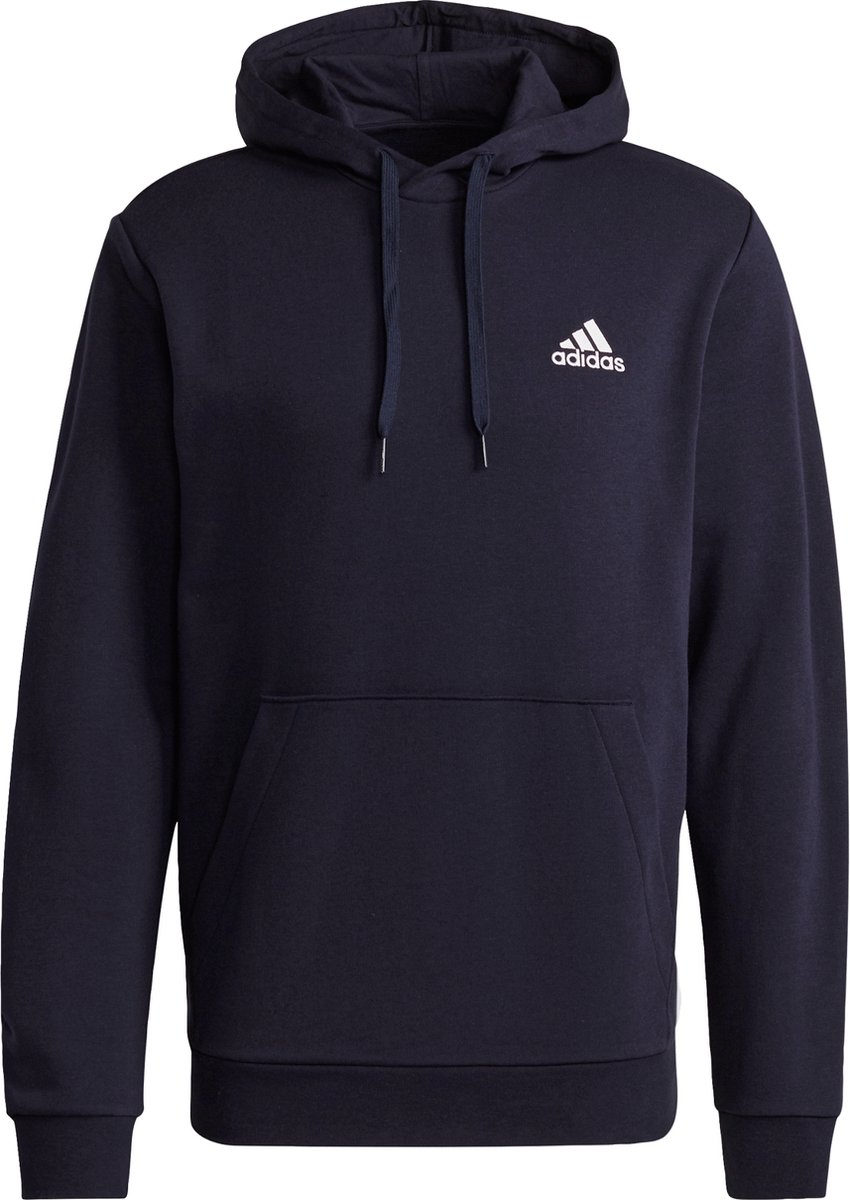 adidas Sportswear Essentials Fleece Hoodie Heren – 2XL Blauw
