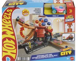 Hot Wheels Snoepautomaat - Baan met snel-klik-systeem