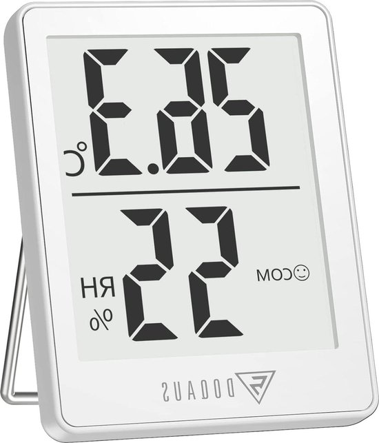 ZYNCUE 2/4/6/10/20 stuks nauwkeurige kamerthermometer binnen en buiten om kamertemperatuur in de thuiskantoor tuin of kas te meten - gemakkelijk op te hangen en te lezen, (-30 ~ 50 °C