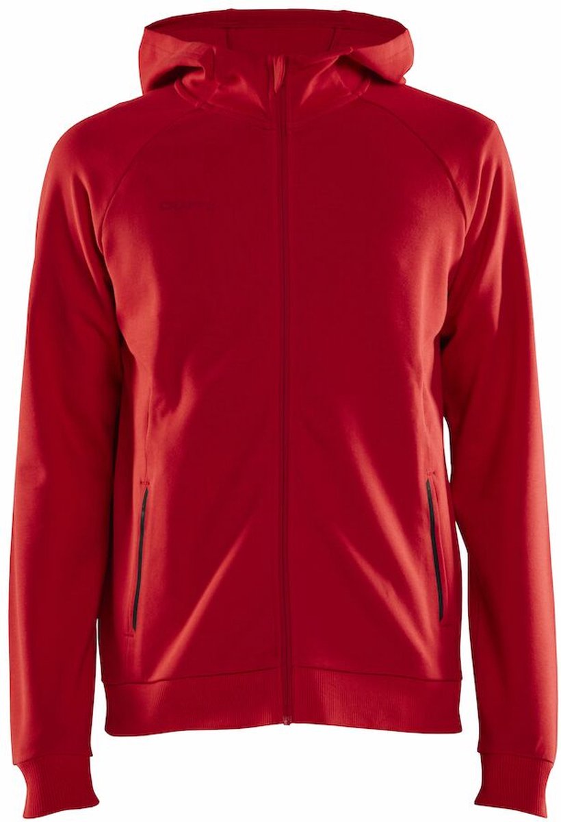 Craft CORE Soul Full Zip Hood M 1910620 - Bright Red - L