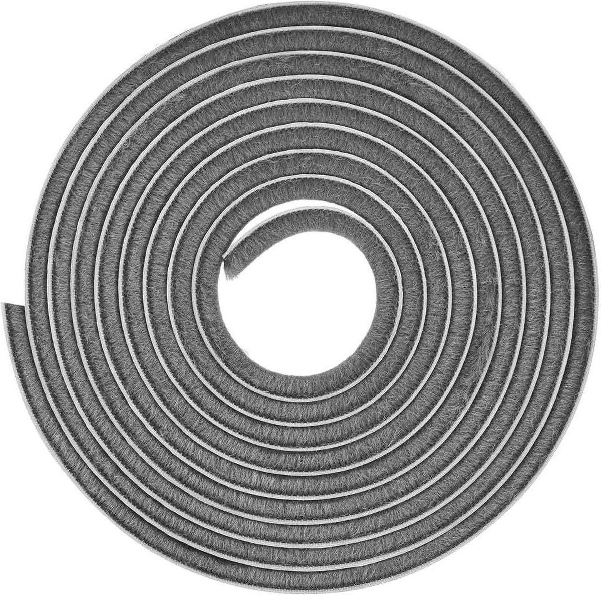 Borstelafdichting deurafdichting niet zelfklevend - insectenbescherming - tochtstopper deuren - 48 mm x 10 mm x 10 m