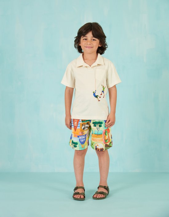 Oilily - Short Plank - Blauw - 122/7 ans