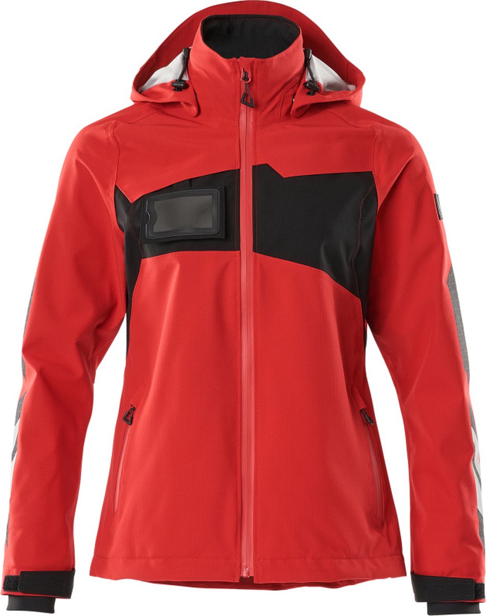 Mascot Accelerate Shell jas 18011-249 signaalrood Zwart