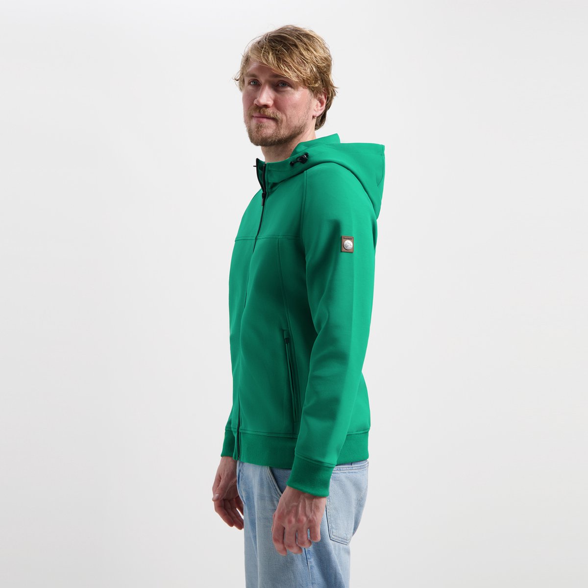 Travelin’ Soren Heren Outdoorvest Sweater Donkergroen