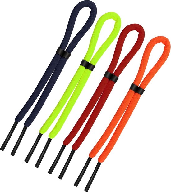 Pilotfish Geen staart verstelbare brillenhouder kabelband: zonnebril, bril, bril (grijs, 35,6 cm