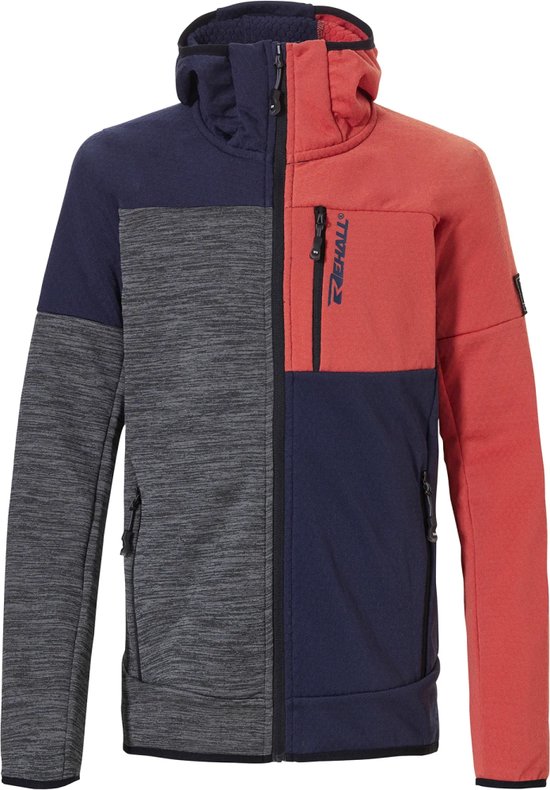 Rehall HYPE-R-jr.- Veste à capuche polaire PWR pour garçons