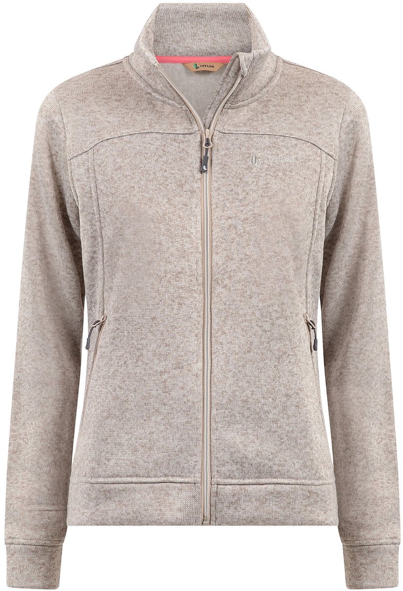 Tessin Fleece Jas Dames Beige