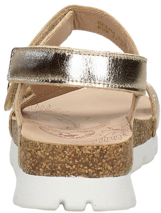 Sandales Panama Jack Selam Shine dorées - Taille 40