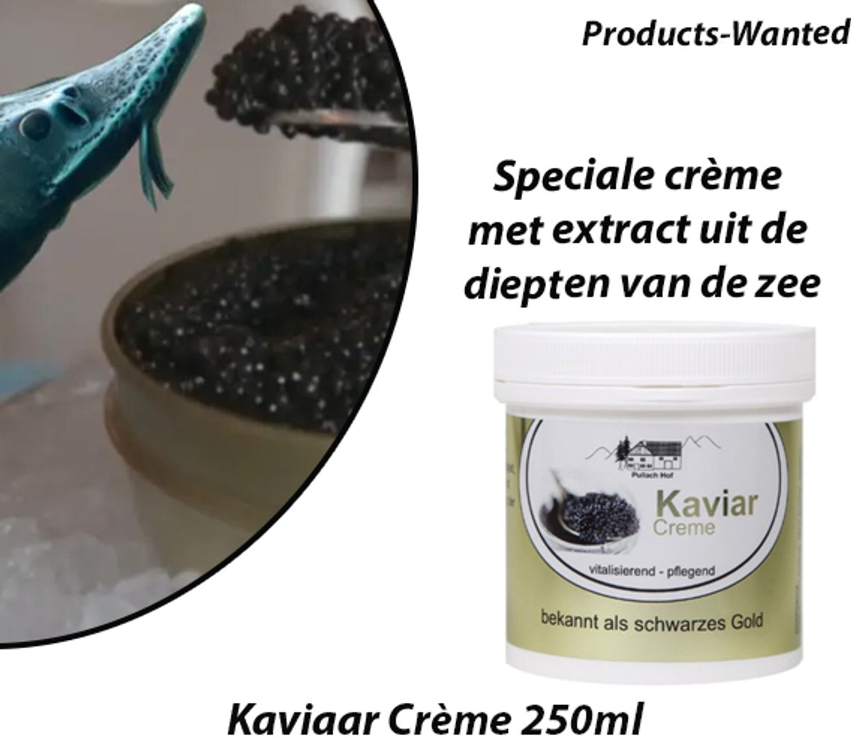 2 Potten Kaviaar Crème 250ml