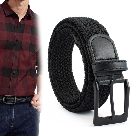LNSYSNS 4 stuks gevlochten Riemen mannen, riem zonder gaten lengte 150 cm, unisex nylon riem, geen metalen gesp, licht en gemakkelijk te verstellen, voor het dagelijks leven en wandelen LNSYSNS 4 stuks gevlochten Riemen mannen, riem zonder gaten lengte 150 cm, unisex nylon riem, geen metalen gesp, licht en gemakkelijk te verstellen, voor het dagelijks leven en wandelen