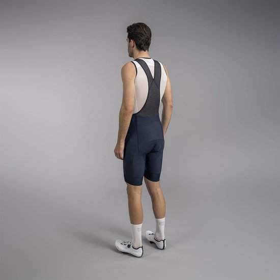 BIORACER Icon - Fietsbroek met Bretellen Zomer - Heren - Nautica Blauw - Ademend & Compressief - Maat M — afbeelding 3