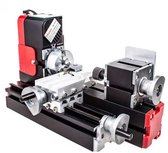 Krachtige Mini Draaibank - 24W - 20.000 Rpm - Compact - Multifunctionele Machine - Kunststof - Hout - Zachte Metaal