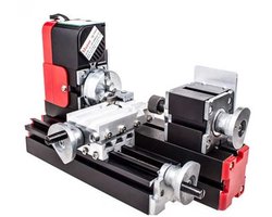Krachtige Mini Draaibank - 24W - 20.000 Rpm - Compact - Multifunctionele Machine - Kunststof - Hout - Zachte Metaal