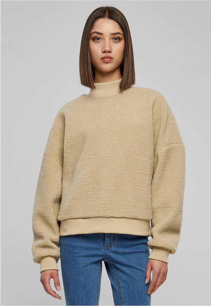 Urban Classics Sherpa Crewneck sweater/trui M Beige