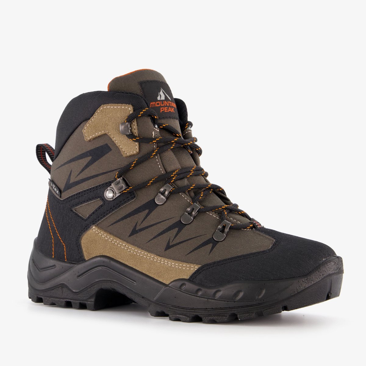 Mountain Peak leren wandelschoenen categorie A/B Bruin