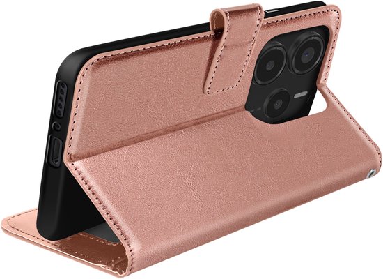 XINNI RFID beschermend telefoonhoesje voor Motorola Moto G84 5G, PU/TPU lederen schokbestendige