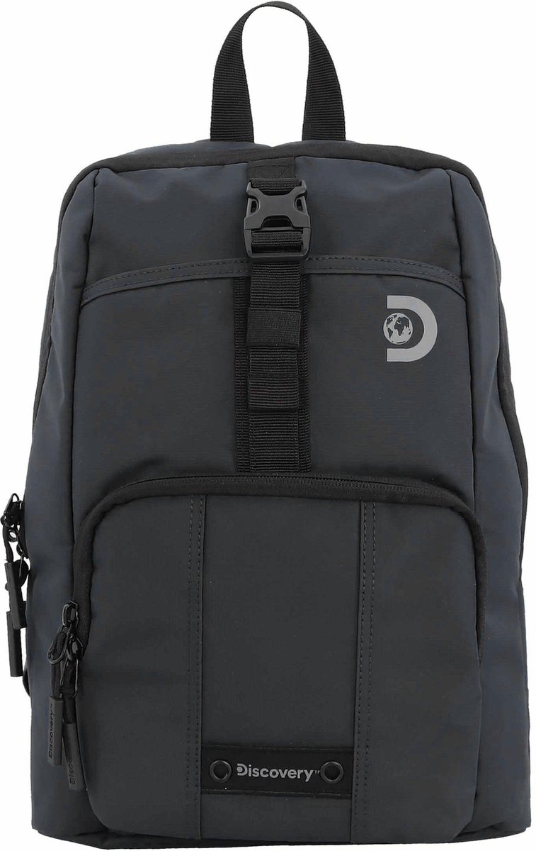 Discovery Laptop Rugzak / Rugtas / Schooltas - 13 Inch - Shield - Zwart - Zwart