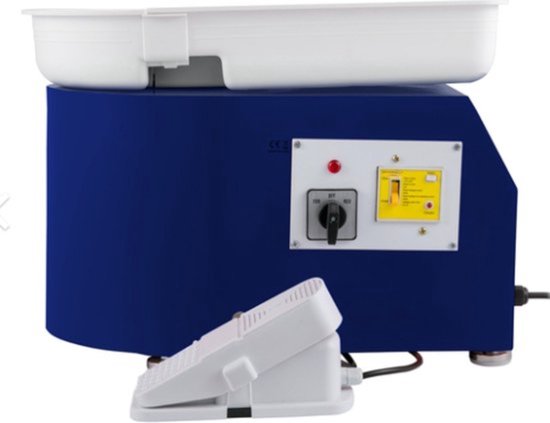 Instelbare Snelheid - 28CM Wiel - Draaischijf voor Pottenbakken - Keramiek - 350W Boetseertafel