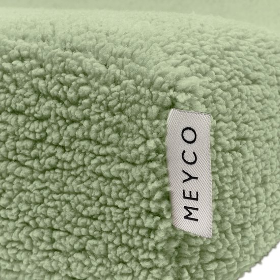 Meyco Baby Teddy aankleedkussenhoes - olive green - 50x70cm — afbeelding 4