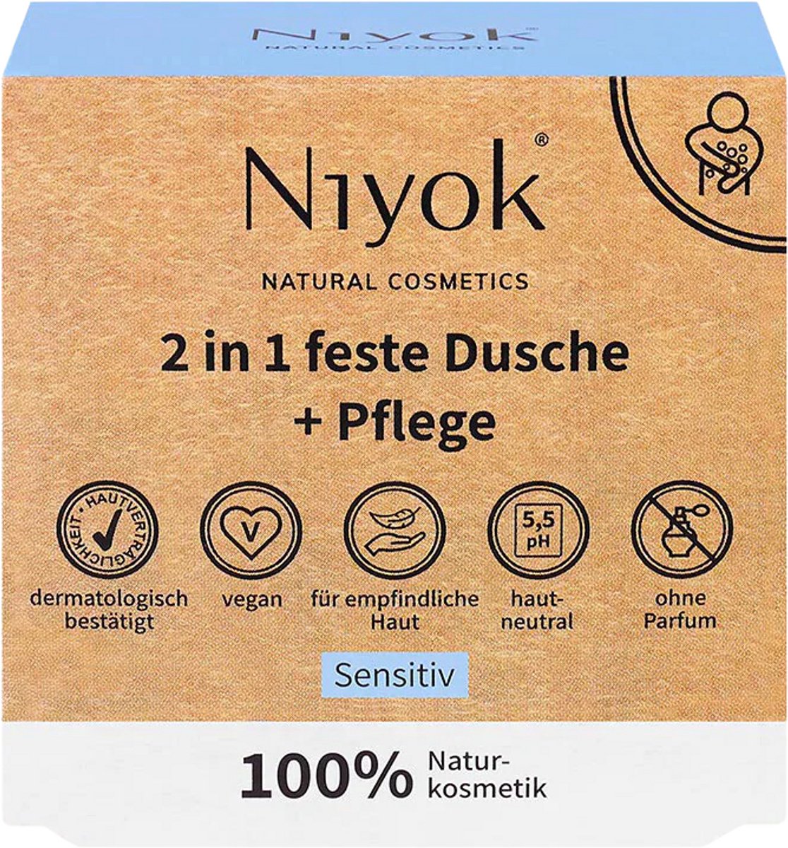 Niyok - Soapbar + Moisturiser – Sensitive – 80G