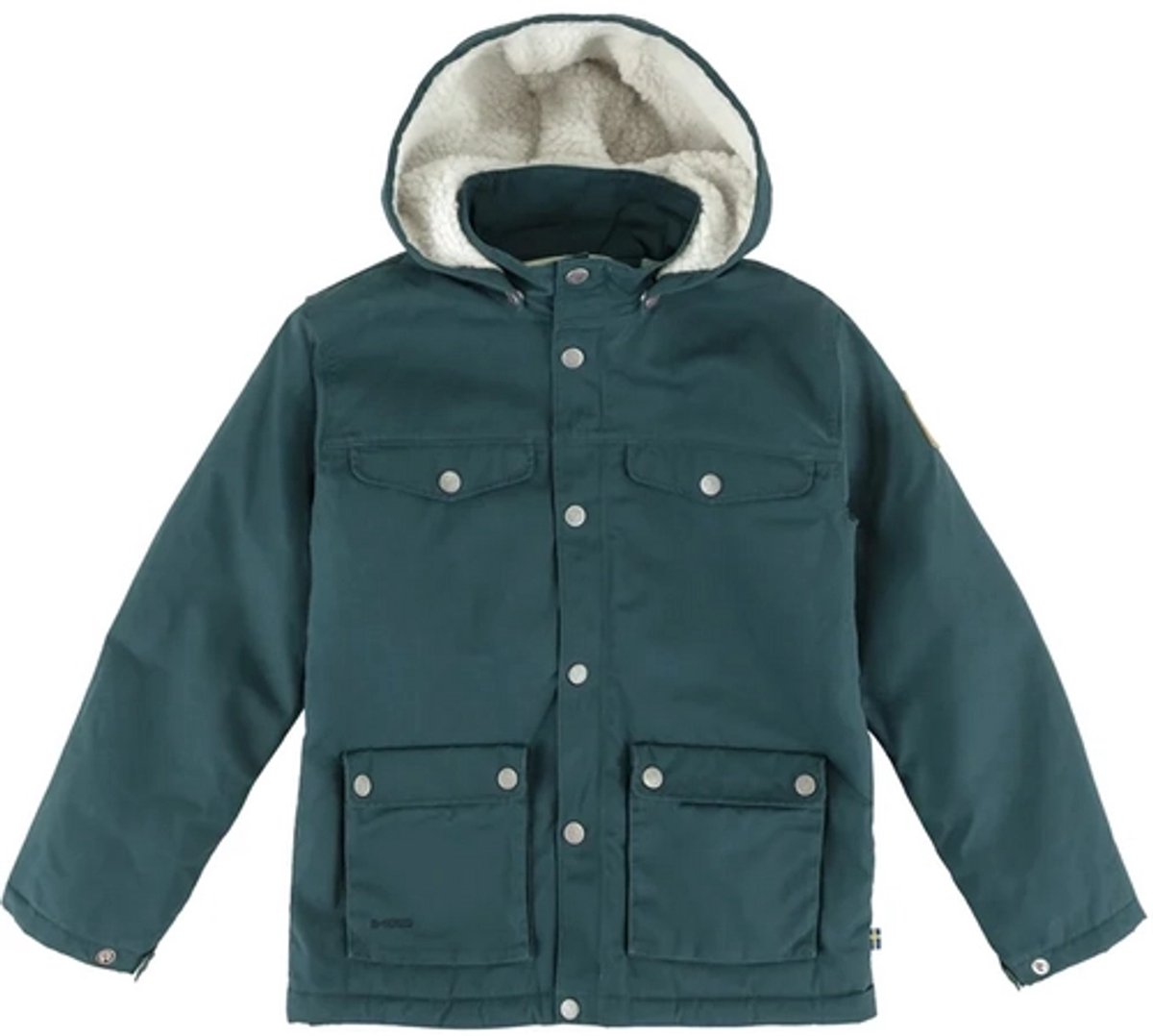 Jas Fjällräven Kids Greenland Winter Jacket Mountain Blauw
