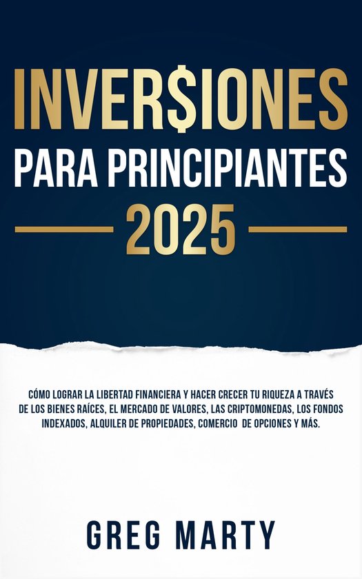 Inversiones Para Principiantes 2025 - cover