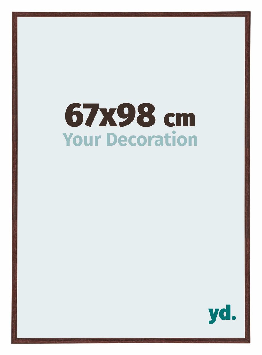 yd. Your Decoration - Fotolijst 67x98 cm - Kunststof - Bruin - Annecy
