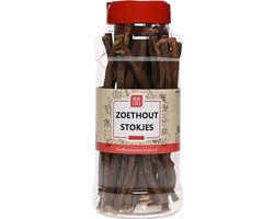 Van Beekum Specerijen - Zoethout Stokjes - Pot 200 Gram