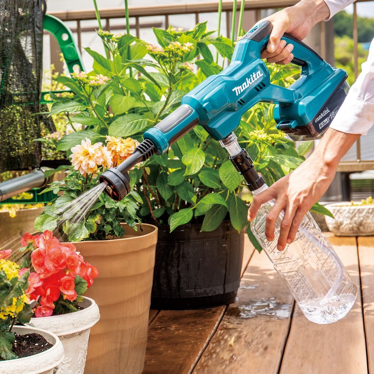 Makita - 40V ACCU Max Hogedrukreiniger 115 bar, zonder accu en oplader HW001GZ