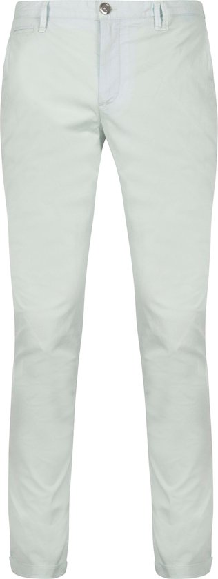 Alberto - Rob Chino Premium Cotton Bleu Clair - Homme - Taille W 36 - L 34 - Slim-fit