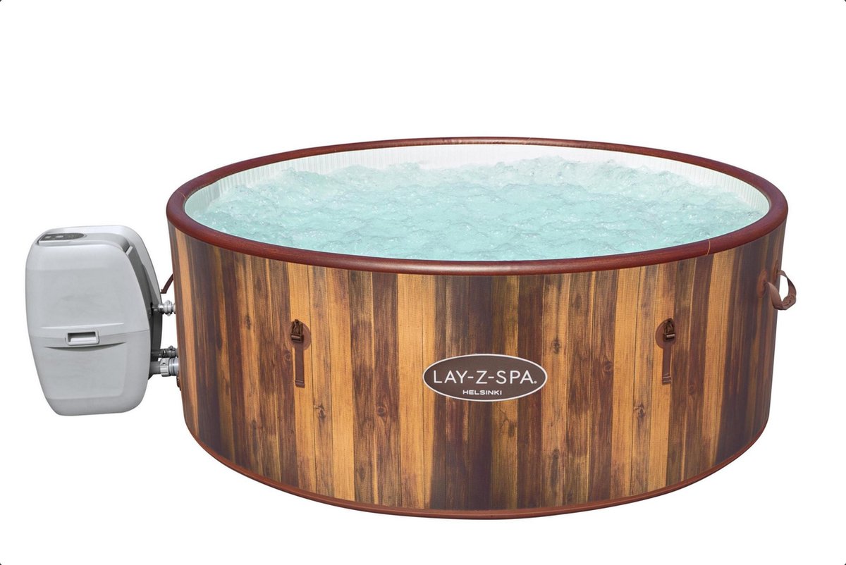 Bol.com Bestway Hottub opblaasbaar Lay-Z-Spa Helsinki AirJet aanbieding