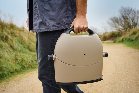 nomadiQ BBQ 3.0 - De ultieme lichtgewicht draagbare gas BBQ / Grill - Barbecue voor op de camping & vakantie - Urban Gray van nomadiQ — afbeelding 2