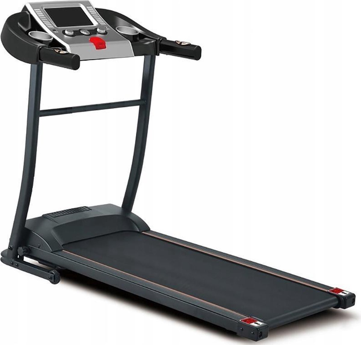 Viking Choice Hardloopband - Inklapbaar - Zwart/Zilver - Met Hartslagmeting en USB Functie