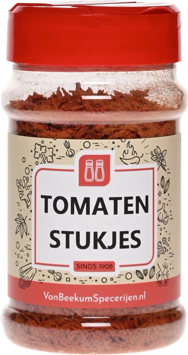 Goedkoopste Van Beekum Specerijen - Tomaten Stukjes - Strooibus 100 gram