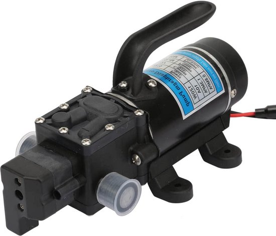 Zelfaanzuigende waterpomp, 12V 120W 10L/m Membraanwaterpomp