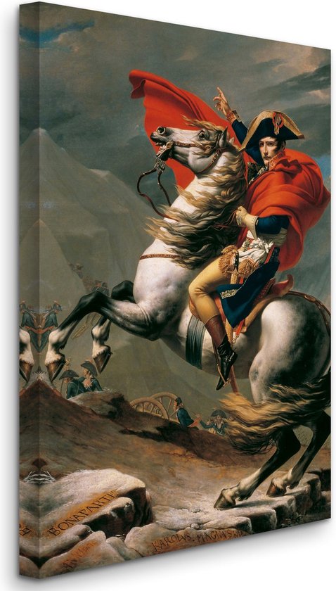 Jacques-Louis David - Napoleon franchissant les Alpes - Napoleon franchit les Alpes - 3:2