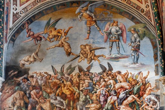 Luca Signorelli - Les damnés jetés aux enfers - Les damnés jetés aux enfers (1499-1504) - 2:3