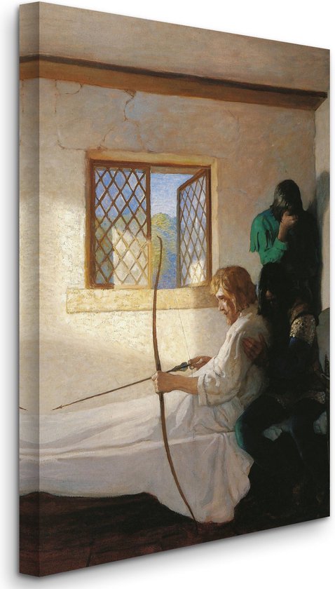 Newell Convers Wyeth - The Passing of Robin Hood (1917) - 3:2