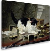 Henriëtte Ronner Knip - Le Jeu du chaton - Le Jeu du chaton (1800) - 2:3