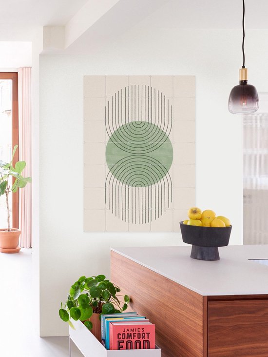 IXXI Perfect Point Green - Décoration murale - Abstrait - 80 x 60 cm