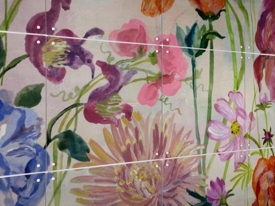 IXXI Flower Garden - Décoration murale - 100 x 140 cm