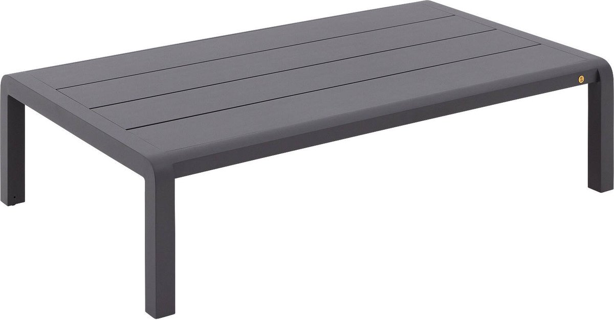 Goossens Salontafel Voor Buiten Yngvar - Aluminium - Grijs