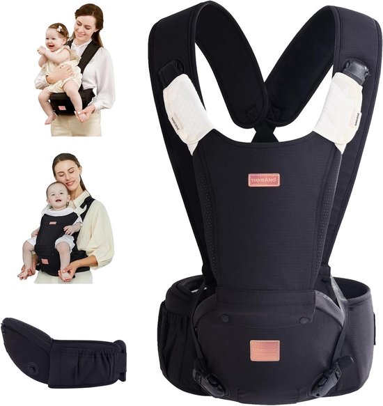 Bebamour Draagzak Voor 0 36 Maanden, 3D Air Mesh Rugzak Pasgeborenen Tot Peuters Goedgekeurde Veiligheidsnorm Ergonomische Baby Heupzitje 6 In 1 Voordrager 550078839