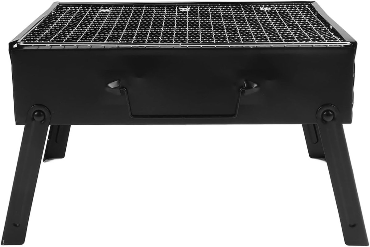 Draagbare Houtskoolgrill - Opvouwbare BBQ voor Buiten Koken en Kamperen